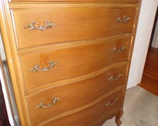 Mid-century five drawer dresser