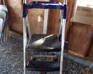 Nice wide step, step ladder