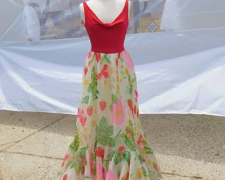 BOB MACKIE EVENING GOWN BONWIT TELLER CUSTOM MADE