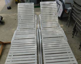 Vintage Chaise Chairs