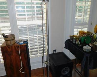 ADAC Designer Torchier Floor Lamp 2 Of  A Pair