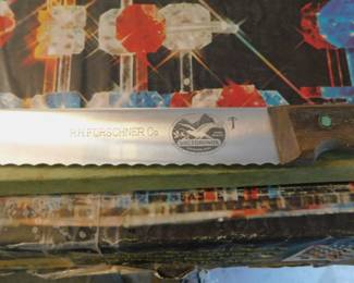 VINTAGE BREAD KNIFE WITH BOX