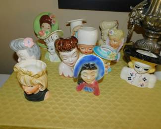 Vintage Head Vase Collection