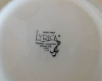 Homer Laughlin Lyrica Dinnerware
