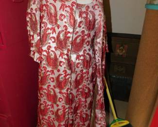 DESIGNER CUSTOM GOWN FROM THE 1940s