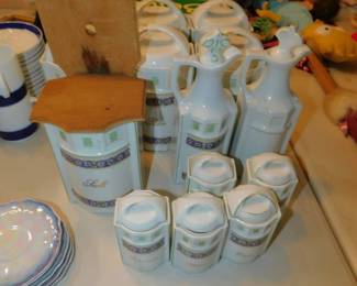 ANTIQUE CANISTER SET