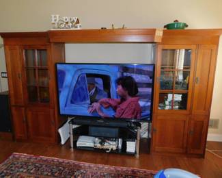 Hooker Mission Style Entertainment Cabinet