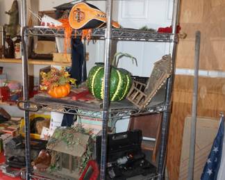 corner wire shelf, decor, 