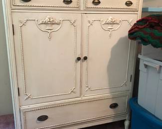 white dresser
