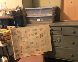 doll pic with green dresser