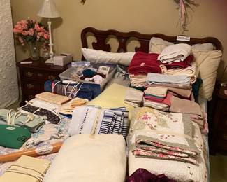 Full size bed by Bassett