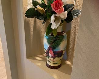 Rooster vase