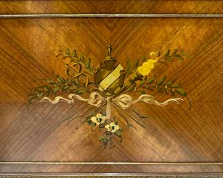 Antique Karges Secretary with 3 Drawers and Drop Down Desk.  This piece is absolutely beautiful and in Great Condition.  You won't see another one like it.Can fir in a Bedroom, Office, Study or Library.