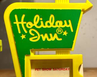 Vintage Holiday Inn Playset with Accessories