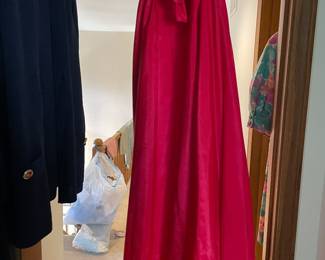 Who doesn't want a full ruby taffeta skirt?!  So fun! 