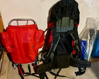 Hiking and Climbing Backpacks.
