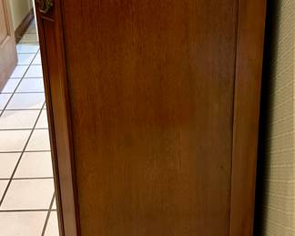 Antique Karges Secretary with 3 Drawers and Drop Down Desk.  This piece is absolutely beautiful and in Great Condition.  You won't see another one like it.Can fir in a Bedroom, Office, Study or Library.