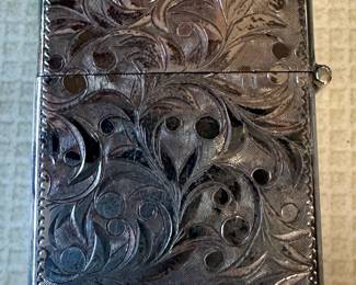 Very Unique Sterling Silver Zippo 