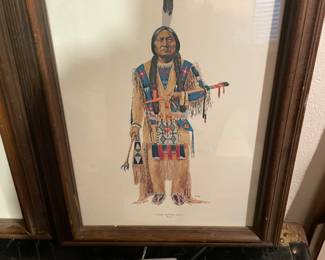 Authentic Sitting Bull and Fool Bull Chiefs