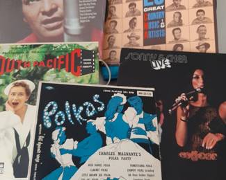 Hundreds of Albums & 45's