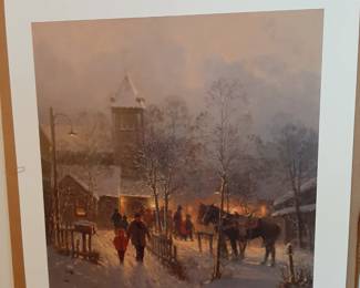 Signed and Numbered G. Harvey Print