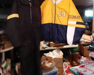 Adult One Piece Snowsuit, U of M Winter Jacket