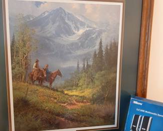 Signed and Numbered G. Harvey Print