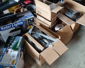 Light up your yard this summer. Several styles of Solar Lights