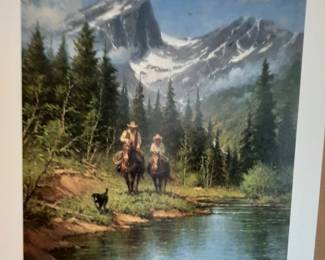 Signed and Numbered G. Harvey Print