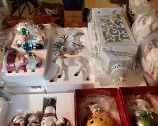 New in the Box Christmas decor