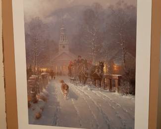 Signed and Numbered G. Harvey Print