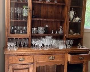 China hutch & barware