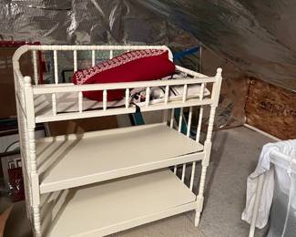 Vintage changing table