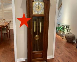 Red Star Pre-sale item-Howard Miller Grandfather Clock-$ 450 plus sales tax