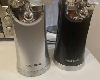 Westbend can openers-sold separately