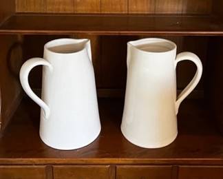 12 Ceramic Pitchers From Portugal
