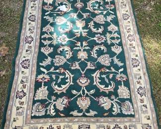 63" by 97" area rug
