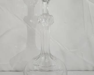 Heavy Glass Decanter with Stopper
