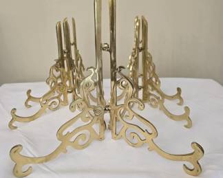 Set of 5 Solid Brass Stands
