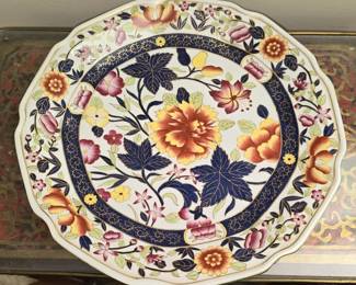 Beautiful Vintage Asian Style Platter
