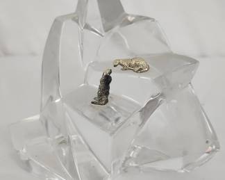 James Carpenter Franklin Mint Crystal Sculpture

