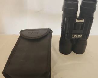 Pair of Bushnell binoculars and case
