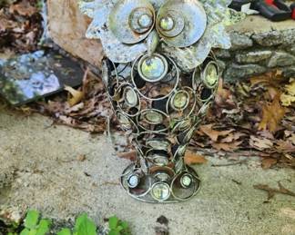 Decorative metal owl
