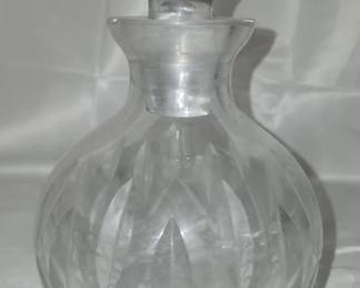Vintage Round Glass decanter
