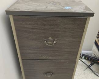 2 drawer metal drawer
