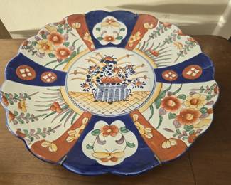 Large Vintage Asian Platter

