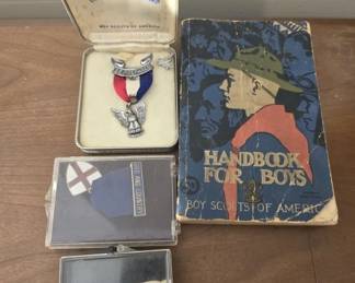 Lot of 4 vintage Boy scouts items Eagle Scout
