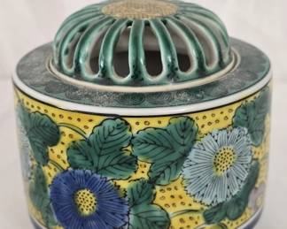 Oriental Imports Ceramic Dish with Lid
