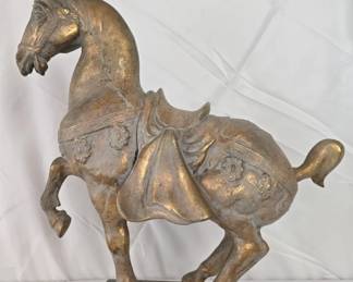 Large Chalkware Decorative Horse AS IS
