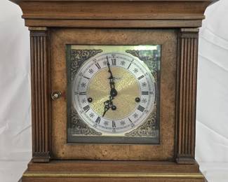 Beautiful Howard Miller Mantle Clock with Key
